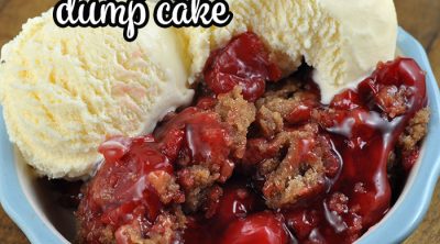 This easy Crock Pot Cherry Spice Dump Cake recipe is not only delicious, it makes your house smell amazing too!
