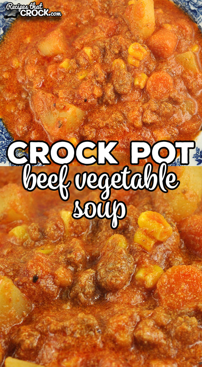 This Easy Crock Pot Beef Vegetable Soup has such an incredible flavor. As an added bonus, it is a very simple recipe that everyone will love!