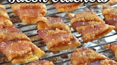 Have you ever had Brown Sugar Bacon Crackers? They are so easy to make, taste amazing and area always a real crowd pleaser!
