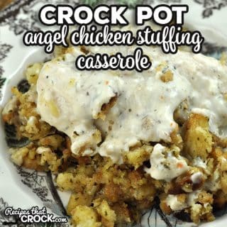 If you are in the mood for an incredible chicken casserole and love stuffing, you will want to check out this Crock Pot Angel Chicken Stuffing Casserole. It is so yummy!