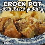 This Crock Pot Donut Bread Pudding recipe is super easy to throw together and absolutely delectable. It is a real treat!