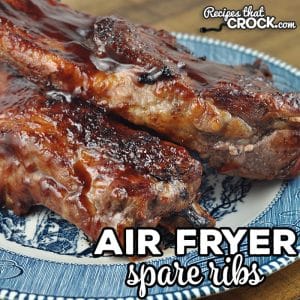 These Air Fryer Spare Ribs are easy to make and give you a delicious and tender main dish to share with your loved ones!