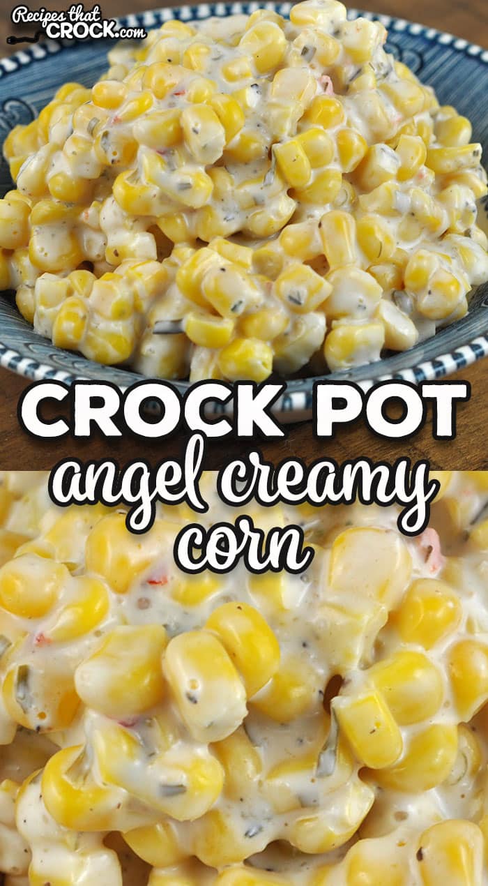This Angel Crock Pot Creamy Corn recipe is incredibly easy and packed full of flavor! One bite and you will be going back for more!