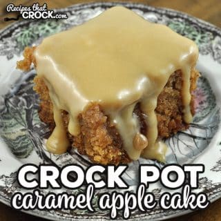 This made from scratch Crock Pot Caramel Apple Cake recipe is surprisingly easy cake to make and is absolutely delicious!