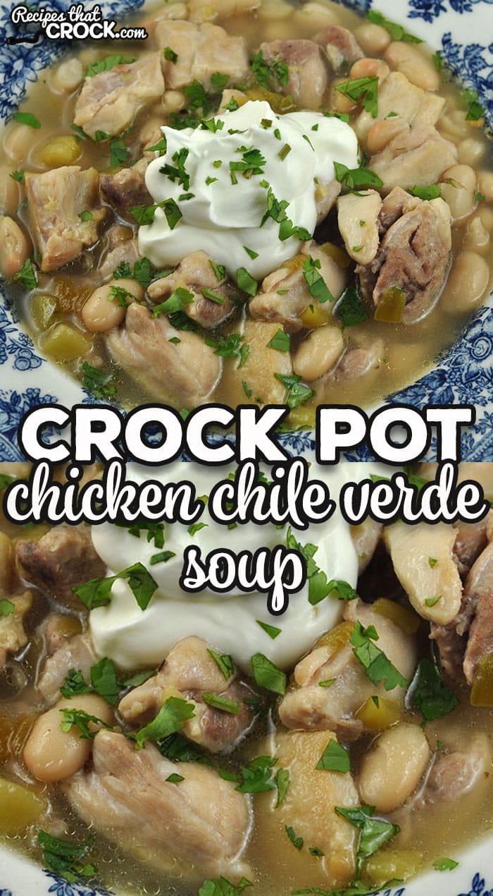 If you want a soup recipe that is simple to throw together and has all kinds of wonderful flavor, check out this Crock Pot Chicken Chile Verde Soup.