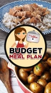 Budget Meal Plan: Week 14 just so happens to be falling on a holiday week. So, we are going to be focusing on budgetary ways to get through the holiday week.
