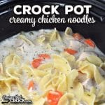 This Creamy Crock Pot Chicken Noodles recipe is incredibly easy to throw together and gives you a wonderfully flavorful meal. Win, win!