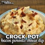 If you need a great dip to take to a party or for a fun treat at home, check out this Crock Pot Bacon Pimento Cheese Dip. It is sure to be a hit!