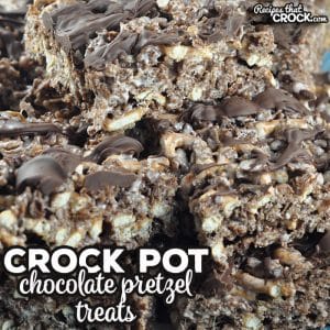 This simple Crock Pot Chocolate Pretzel Treats recipe is a great to make for a treat at home or to take to a potluck!