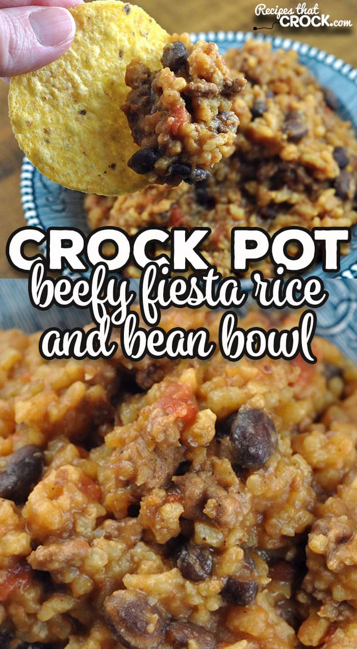 If you are looking for a delicious Mexican-Inspired dish, I highly recommend trying out this Beefy Crock Pot Fiesta Rice and Bean Bowl. Yum!