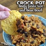 If you are looking for a delicious Mexican-Inspired dish, I highly recommend trying out this Beefy Crock Pot Fiesta Rice and Bean Bowl. Yum!