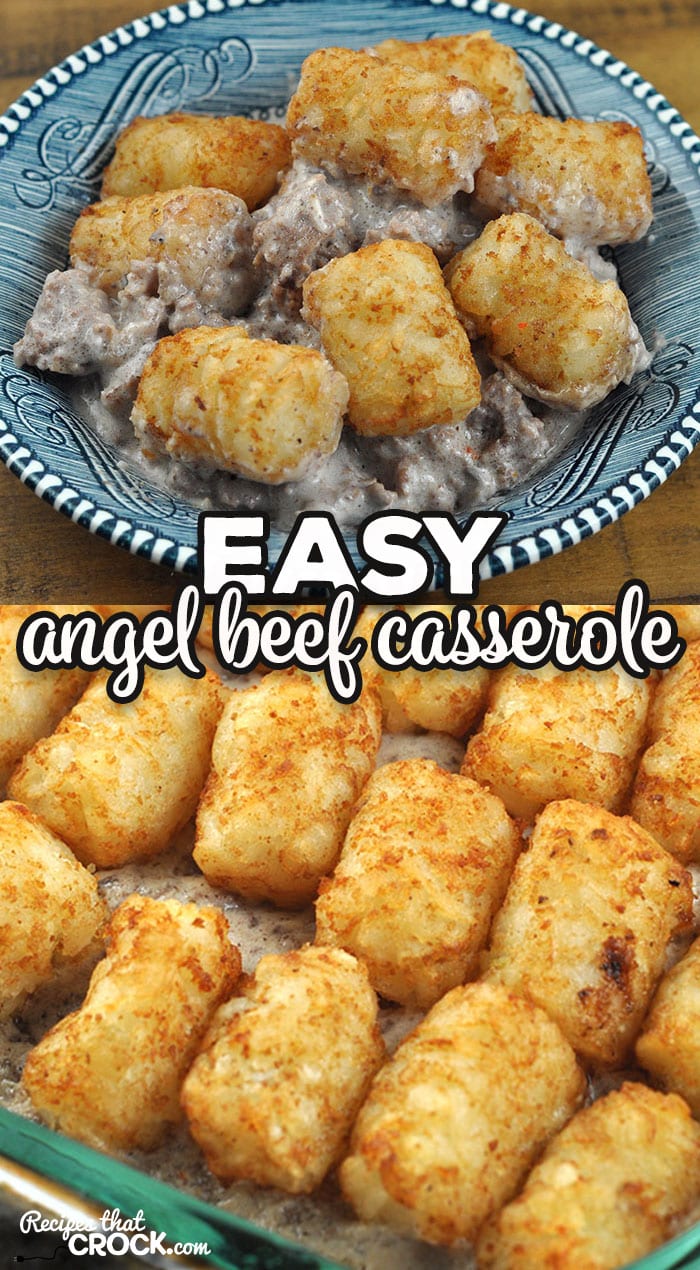This Easy Angel Beef Casserole recipe is the oven version of our family favorite Crock Pot Angel Beef Casserole. This simple recipe is delicious!