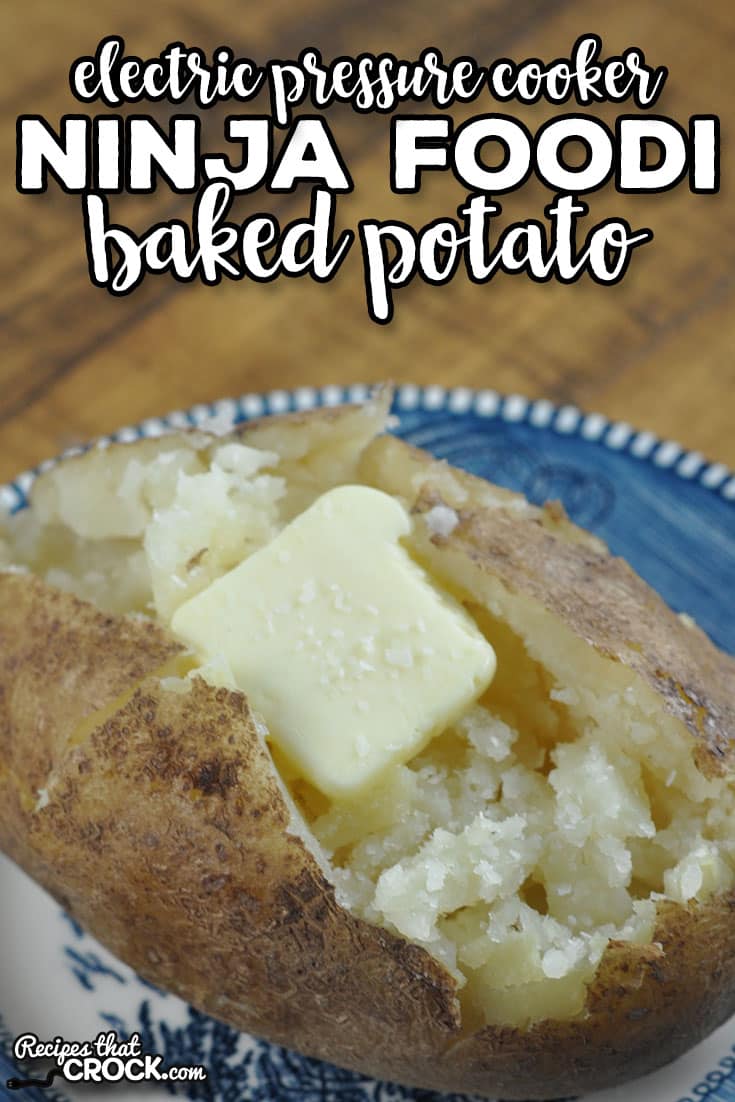 If you are looking for an easy way to make a delicious, perfect baked potato, check out this Ninja Foodi Baked Potato Electric Pressure Cooker recipe!