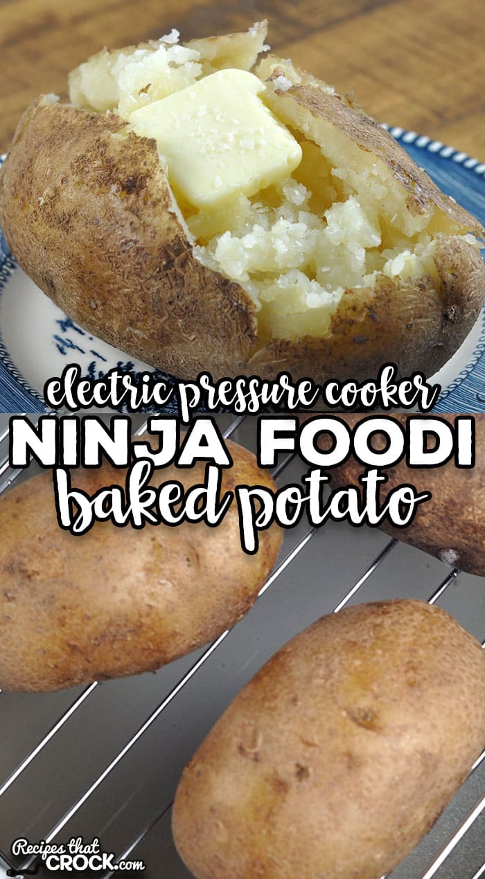 If you are looking for an easy way to make a delicious, perfect baked potato, check out this Ninja Foodi Baked Potato Electric Pressure Cooker recipe!