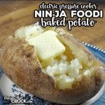 If you are looking for an easy way to make a delicious, perfect baked potato, check out this Ninja Foodi Baked Potato Electric Pressure Cooker recipe!
