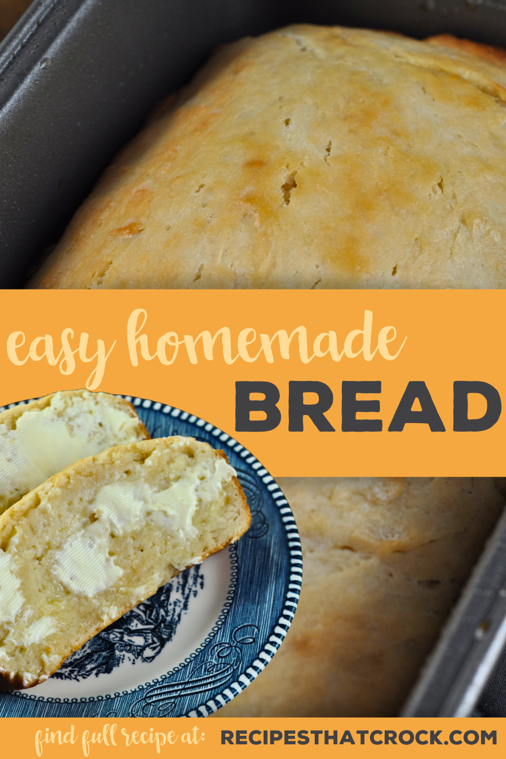 This Easy Homemade Bread recipe is for your oven is super easy and can be done in less than an hour start to finish!