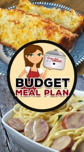For Budget Meal Plan: Week 29, I have planned a delicious menu that will fill you and your loved ones up without costing an arm and a leg!