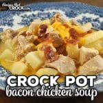 If you are in the mood for a delicious and hearty soup, check out this Crock Pot Bacon Chicken Potato Soup.