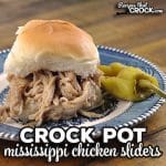 If you are looking for a way to feed a crowd, I highly recommend trying these Crock Pot Mississippi Chicken Sliders. They are easy to make and sure to please!