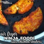 These Ninja Foodi Taco Chicken Tenders are easy to make and delicious. They are great on their own or in a variety of different dishes.