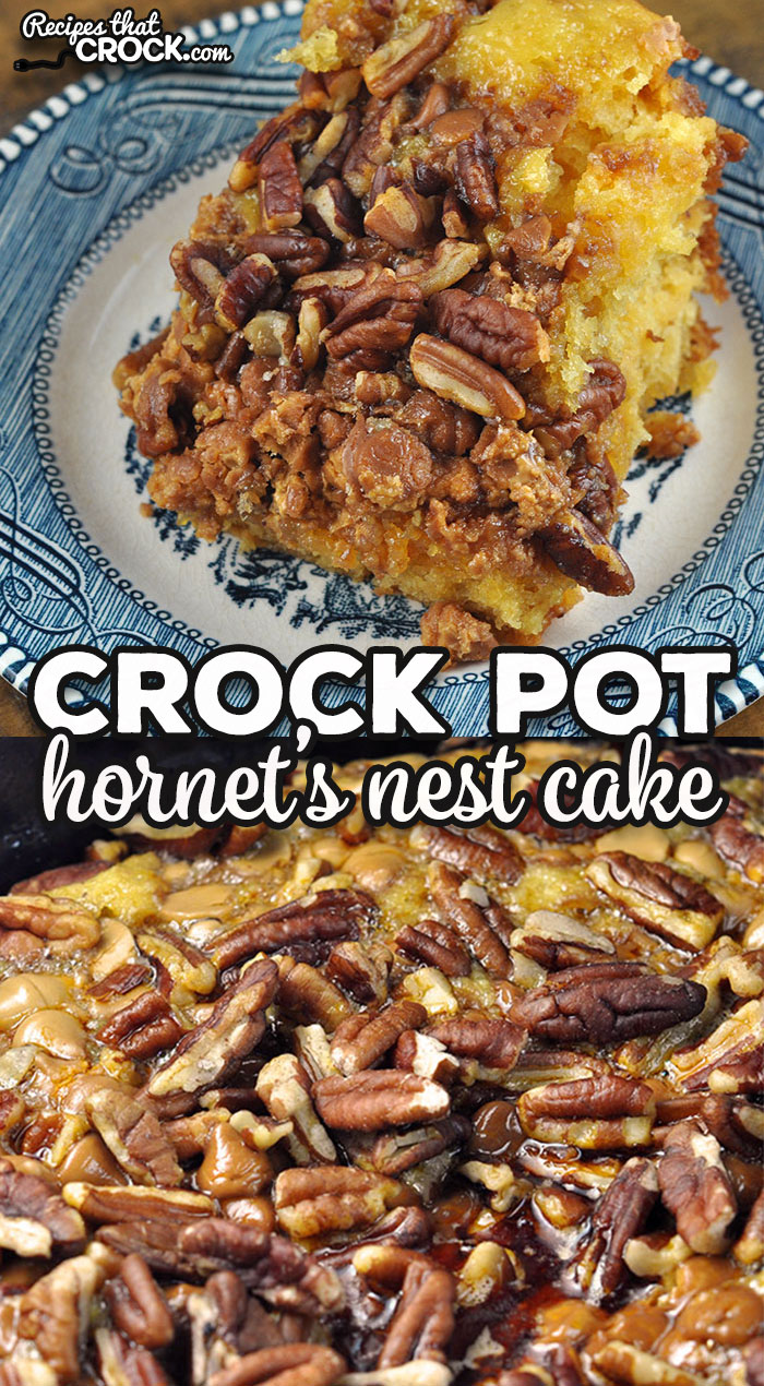This Crock Pot Hornet’s Nest Cake is incredibly easy to throw together and is packed full of flavor! It is sure to be a hit wherever it is served.