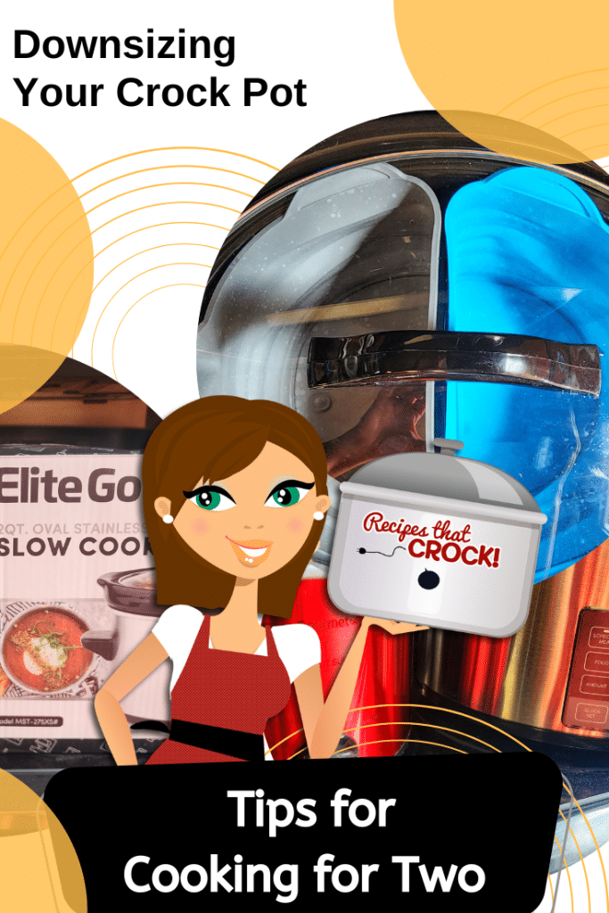 Do you find yourself cooking for two and getting frustrated that recipes don't cook up the same? Here are some tips about downsizing your crock pot while you are cooking for two using a slow cooker that might help you solve some issues.