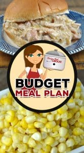 With Budget Meal Plan: Week 42, you will be getting the most bang for your grocery buck and feed your family well!