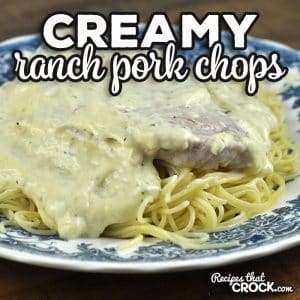 This Creamy Ranch Pork Chops recipe for your stove top is simple to make and gives you an incredible sauce to go with your tender pork chops.
