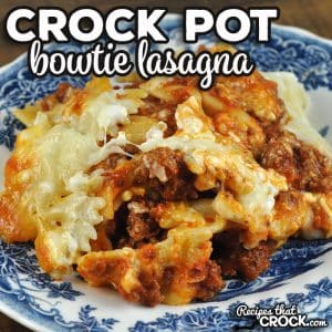 Making lasagna doesn't have to be hard with this Crock Pot Bowtie Lasagna recipe. It is a real crowd pleaser for its taste too!