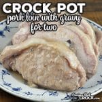 This Crock Pot Pork Loin with Gravy for Two recipe takes a reader favorite (and family favorite around here) and makes it a recipe with two servings!