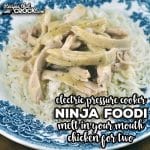 This Ninja Foodi Melt In Your Mouth Chicken for Two recipe is the perfect main dish for two for a busy weeknight.