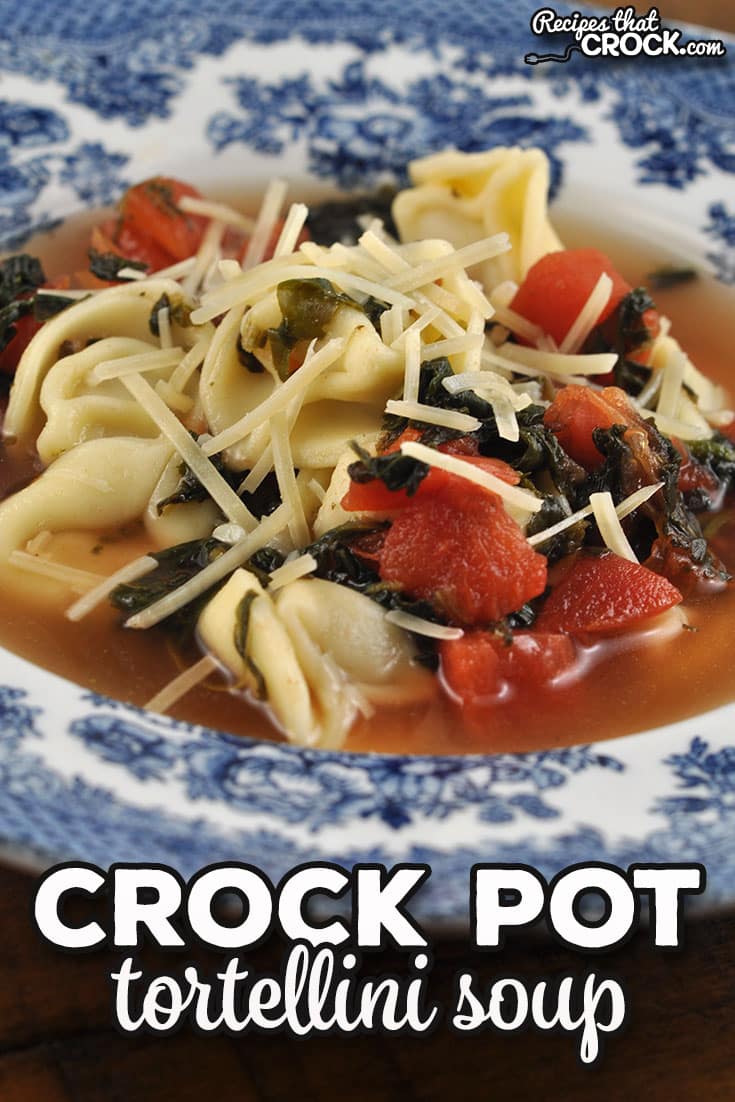 This tried and true Crock Pot Tortellini Soup recipe can be put together quickly and only takes 2 hours to cook. As an added bonus, it is delicious!
