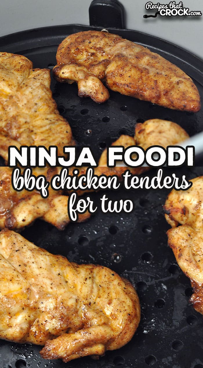 This easy Ninja Foodi BBQ Chicken Tenders for Two recipe is delicious and versatile. Also, with how quick it cooks up, it is a great weeknight recipe!