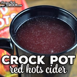 This Red Hots Crock Pot Cider recipe is a delicious twist on regular cider. The extra pop of flavor is wonderful, and this is always a crowd favorite!