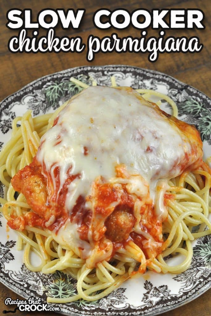 We love the flavors of this delicious Slow Cooker Chicken Parmigiana. As an added bonus, it is really easy to put together!