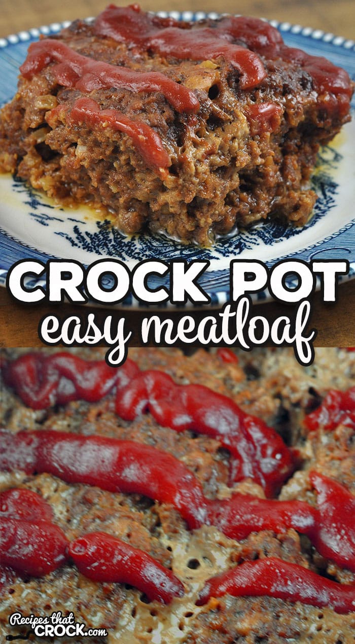 This Easy Crock Pot Meatloaf recipe is not only simple to make, it is incredibly delicious. The results of this recipe are a juicy, flavorful meatloaf.