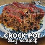 This Easy Crock Pot Meatloaf recipe is not only simple to make, it is incredibly delicious. The results of this recipe are a juicy, flavorful meatloaf.