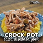 This dump and go Salsa Crock Pot Shredded Pork recipe is flavorful and can be served in a variety of ways. It is no wonder it is a reader favorite!