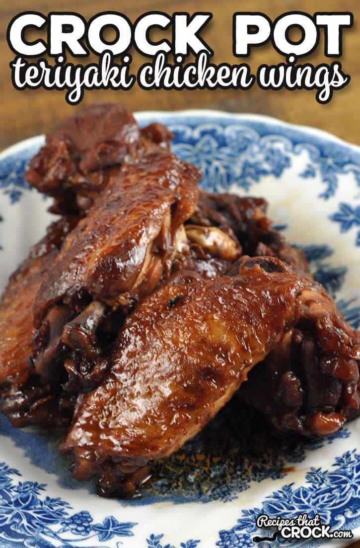 These Teriyaki Crock Pot Chicken Wings might just be the perfect crock pot wings. They are so flavorful and tender!