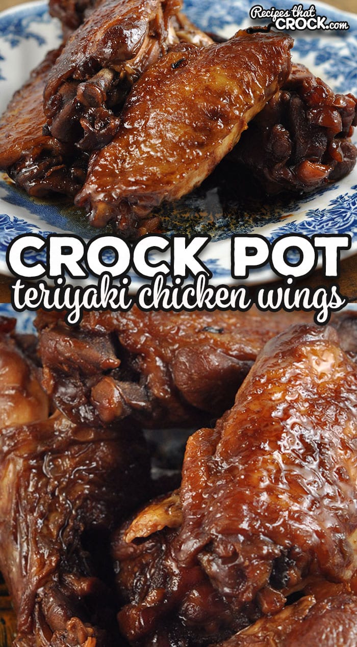 These Teriyaki Crock Pot Chicken Wings might just be the perfect crock pot wings. They are so flavorful and tender!
