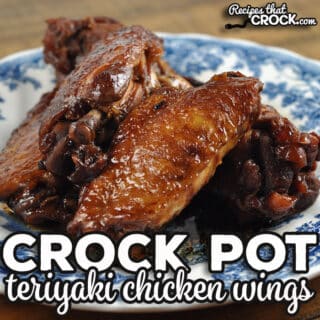 These Teriyaki Crock Pot Chicken Wings might just be the perfect crock pot wings. They are so flavorful and tender!
