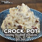 If you are looking for a hearty side dish that has been adapted to fewer servings, check out this Creamy Crock Pot Mashed Potatoes for Two recipe!