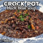 This Crock Pot Black Bean Soup is perfect for those who love black beans or flavorful soups. A little prep work gives you an amazing soup!