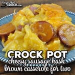 This Cheesy Crock Pot Sausage Hash Brown Casserole for Two recipe is adapted from a reader favorite that is flavorful and easy to make.