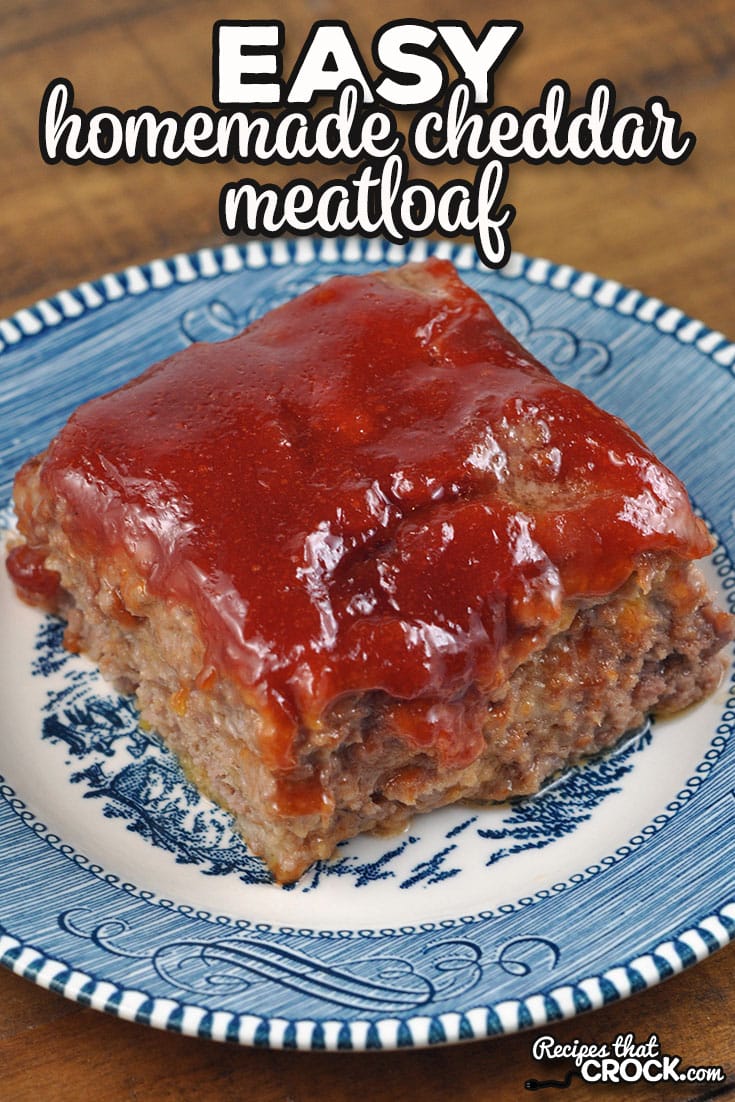 If you are looking for a new favorite recipe, check out this Easy Homemade Cheddar Meatloaf. It is absolutely delicious!