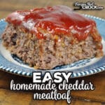 If you are looking for a new favorite recipe, check out this Easy Homemade Cheddar Meatloaf. It is absolutely delicious!
