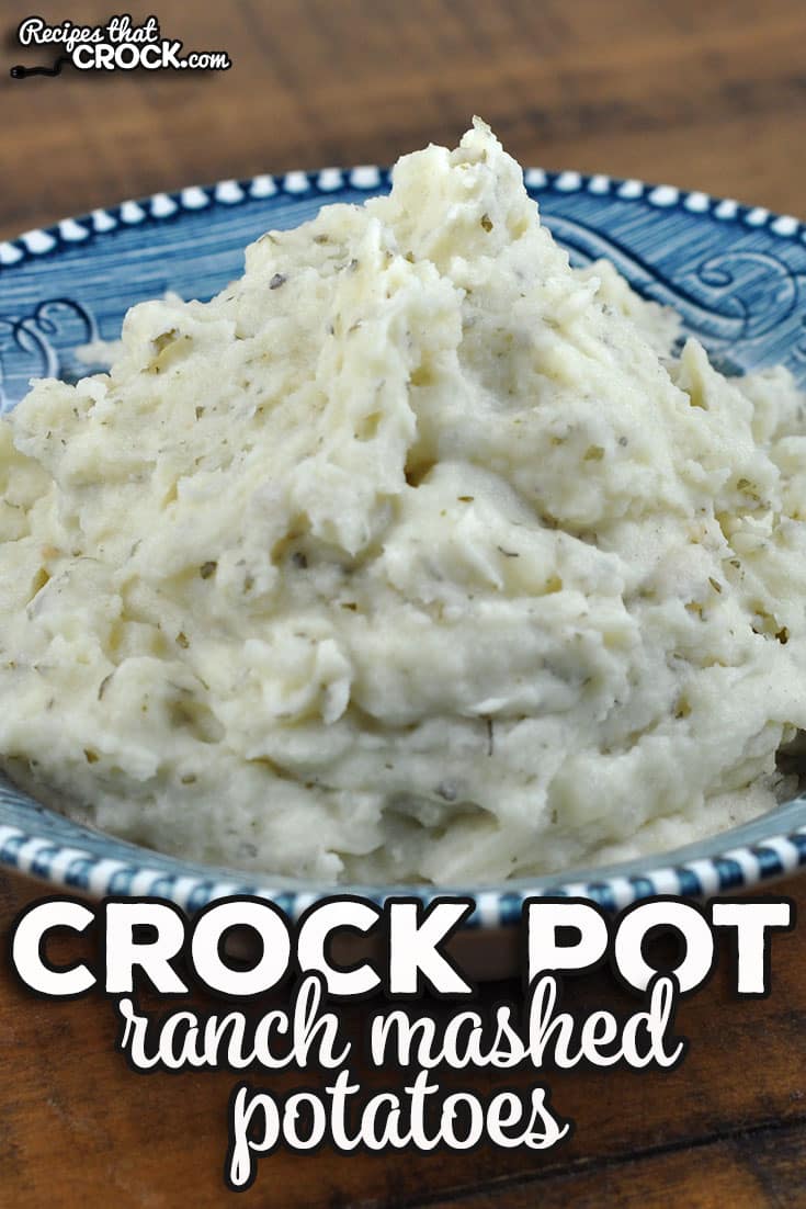 If you are looking for a flavor packed mashed potatoes recipe, I highly recommend these Ranch Crock Pot Mashed Potatoes.
