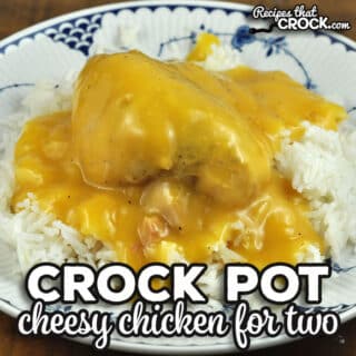 If you are looking for a delicious recipe for two, I highly recommend this Cheesy Crock Pot Chicken for Two. It is so yummy!