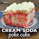 This Cream Soda Poke Cake is a tried and true recipe my family has been making for as long as I can remember. It is always a favorite anywhere I take it.
