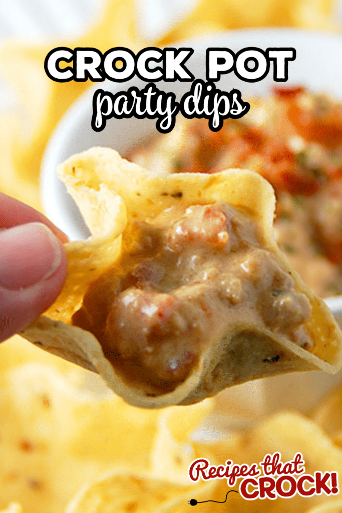 These crock pot dips are great to keep on hand for the next time you need to throw something together for a potluck, pitch-in or get-together with family and friends.